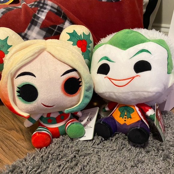 Villain X-Mas Couple Harley Quinn and Joker - Picture 1 of 3